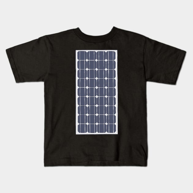 Solar Power - Sun Panels - Sunlight Energy Kids T-Shirt by DeWinnes